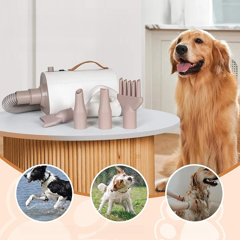 Pet Supplies For Less - Pet Hair Dryer Low Noise Multi-head