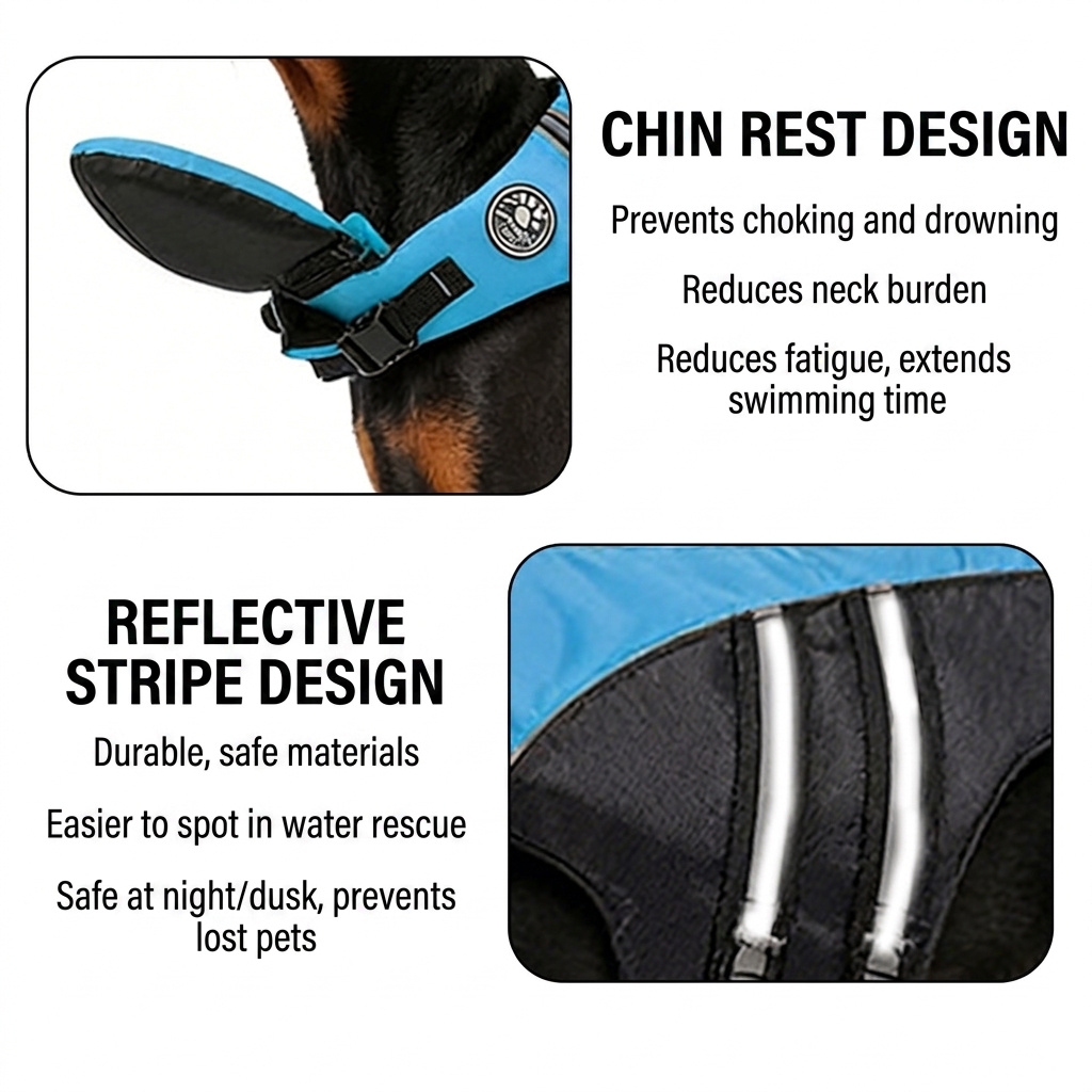 Dog Life Jacket High Buoyancy  - Dog Life Jacket ulasan dan harga