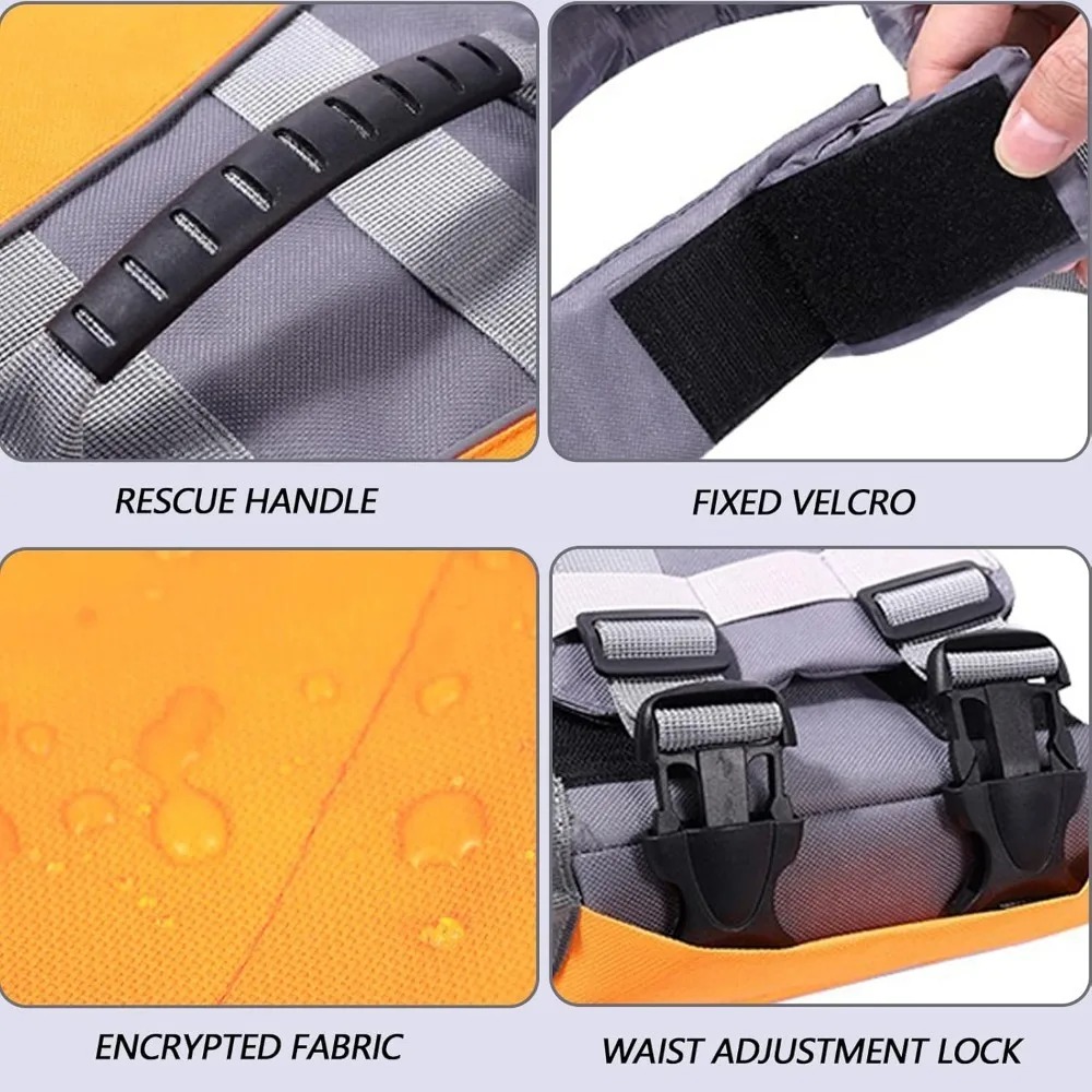 Adjustable Pet Swimming Life J - Dog Life Jacket ulasan dan harga