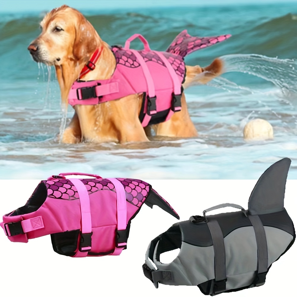 Shark/Mermaid Dog Life Jacket  - Dog Life Jacket ulasan dan harga