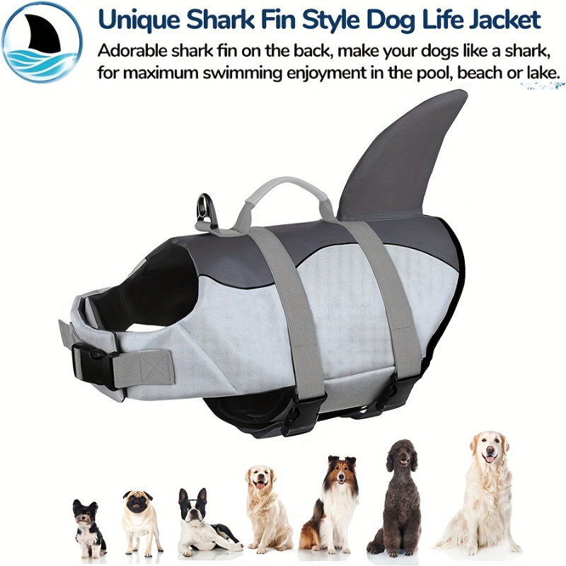 Shark/Mermaid Dog Life Jacket  - Dog Life Jacket ulasan dan harga