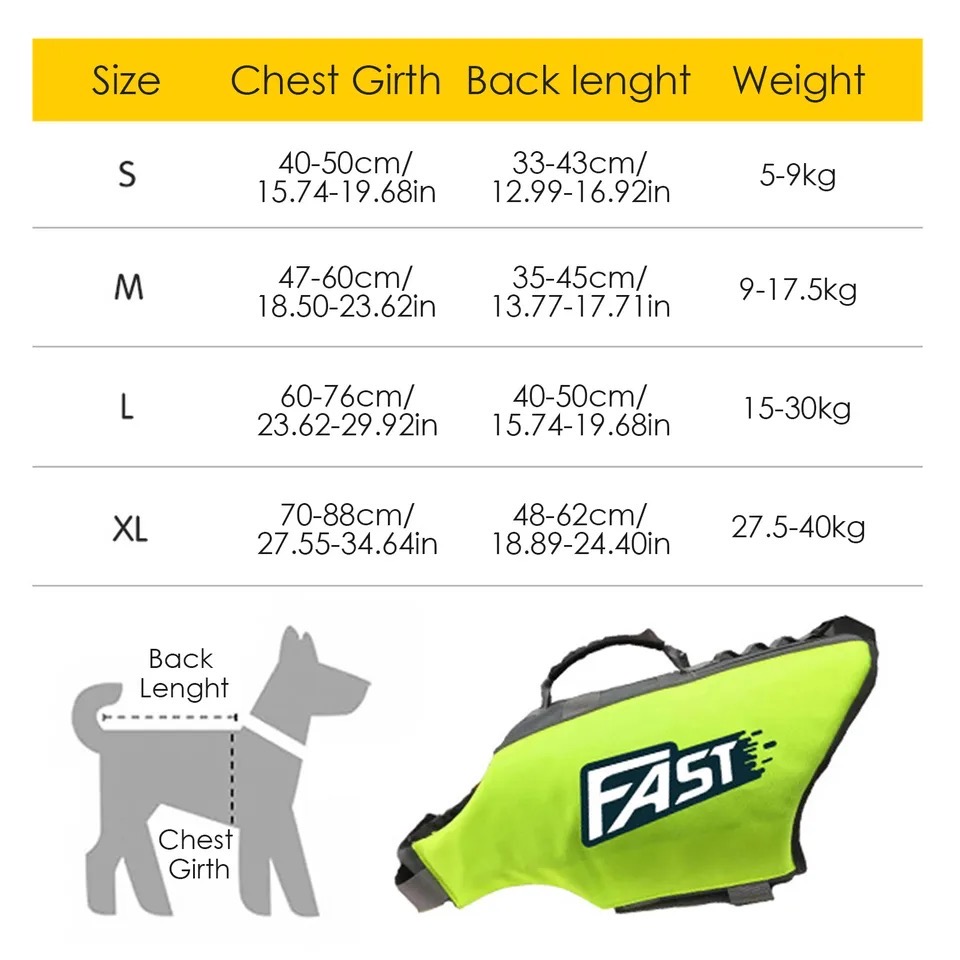 Pet Swimming Life Jacket Safet - Dog Life Jacket ulasan dan harga
