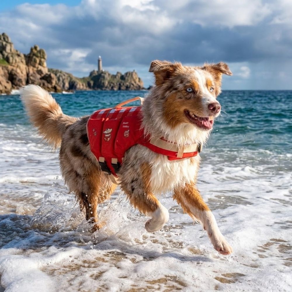 Waterproof Dog Life Jacket Adj - Dog Life Jacket ulasan dan harga