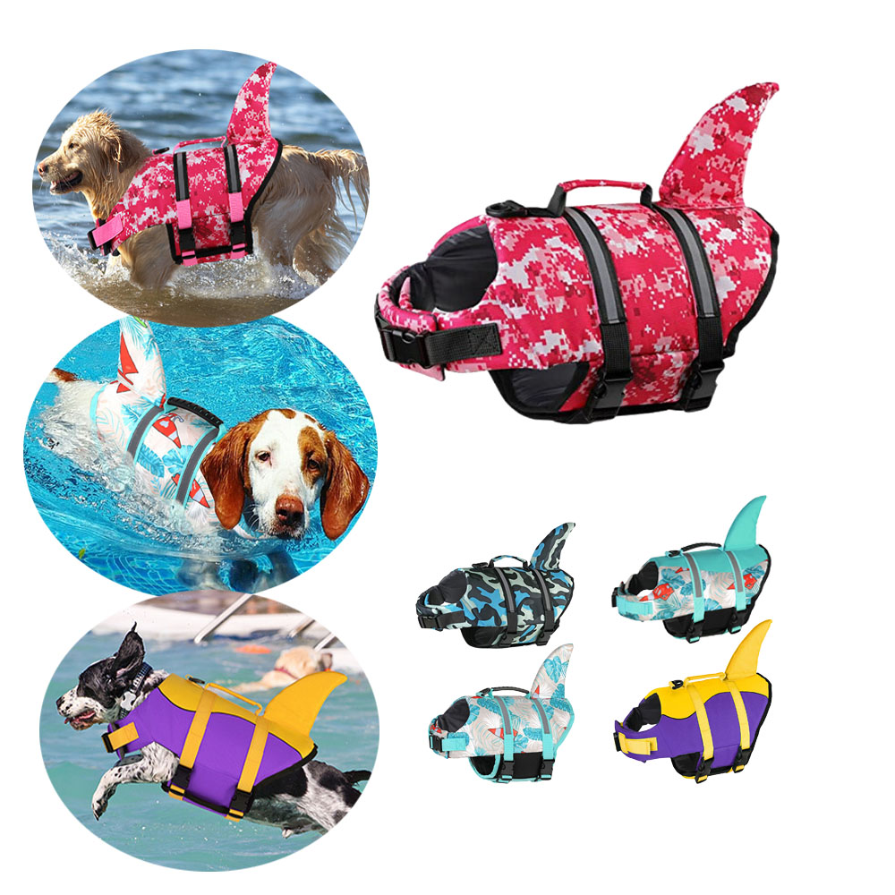 Dog Life Jacket Shark Ripstop  - Dog Life Jacket ulasan dan harga