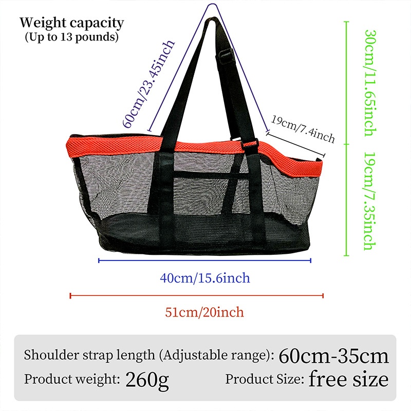 Pet Carrier Bags Mesh Breathab - Pet Supplies For Less ulasan dan harga