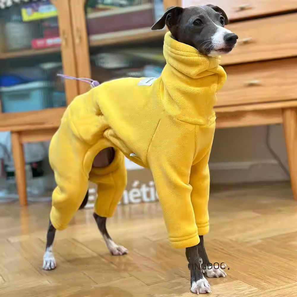 Warm Yellow Fleece Sweater for - Dog Life Jacket ulasan dan harga