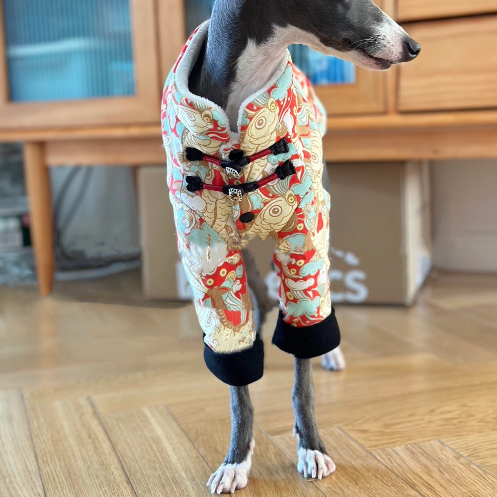 Chinese Knot Buckle Fleece Jac - Dog Life Jacket ulasan dan harga